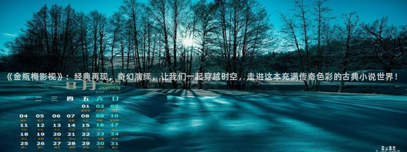斑马v it：《金瓶梅影视》：经典再现，奇幻演绎，让我们一起穿越时空，走进这本充满传奇色彩的古典小说世界！